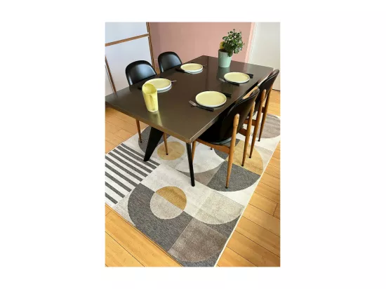 Tapis extérieur intérieur géométrique multicolore GRENADE 65 Multicolore 200*290