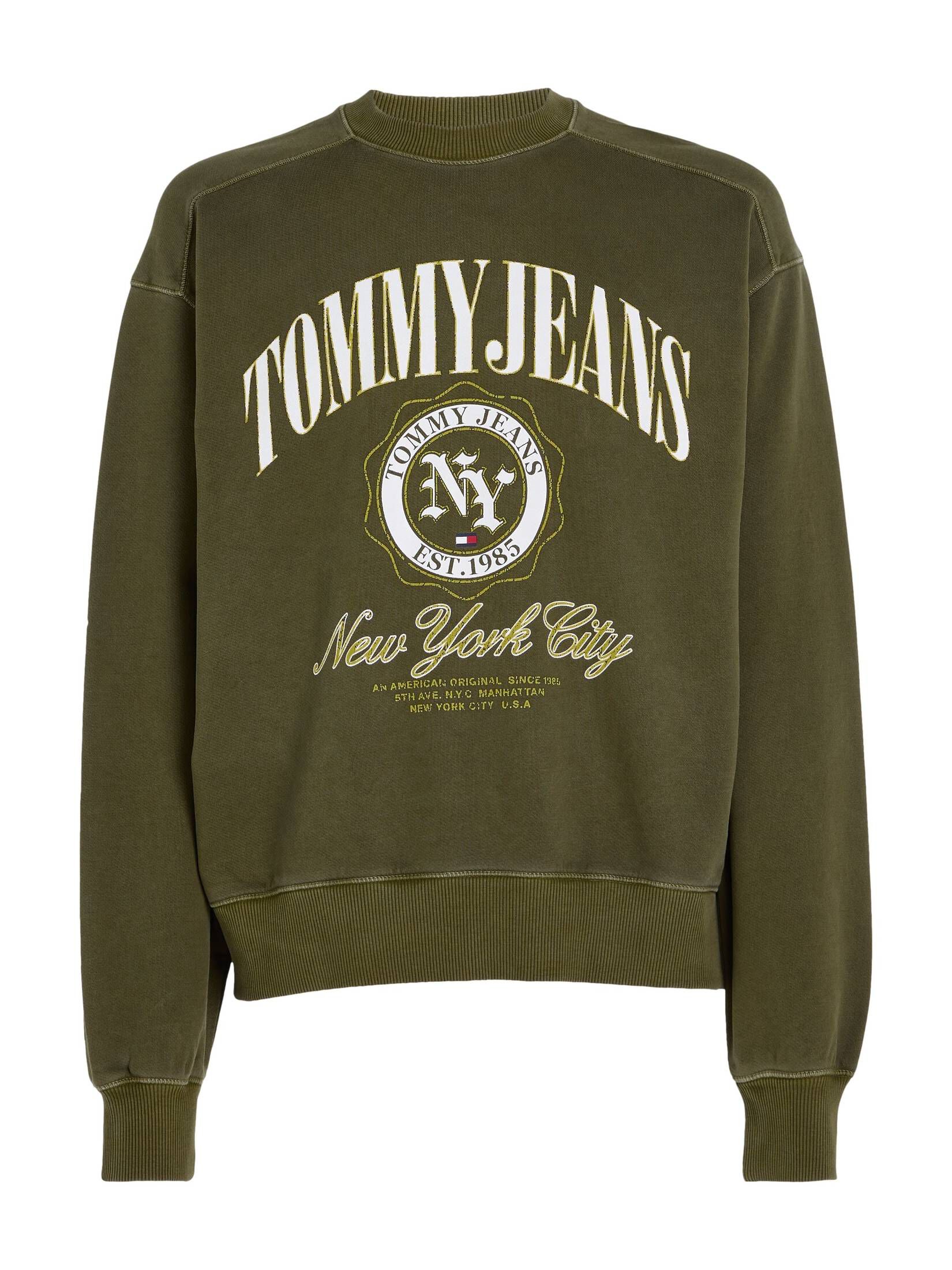 Tommy Jeans| Herren Sweatshirt LUXE VARSITY CREW