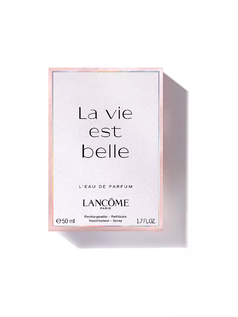 LANCÔME La vie est belle Eau de Parfum 50ml Nachfüllbar keine Farbe