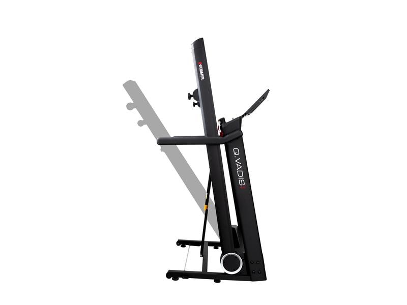 HAMMER Laufband Q. Vadis 10.0 Modernes Laufband mit integriertem Display