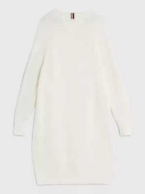 Vestido suéter Hilfiger Monotype Relaxed Fit