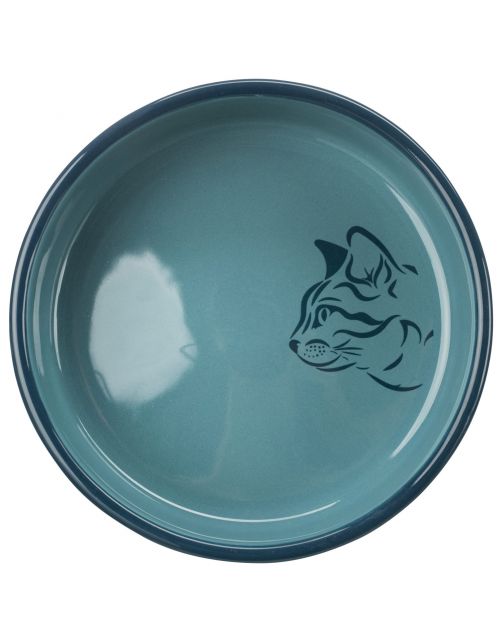 Trixie Voer\/Waterbak - Kattenvoerbak - ø15 cm Assorti