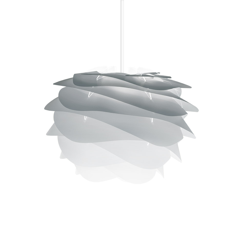 Hanglamp Carmina Ø32 cm koordset wit Grijs