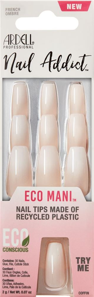 ARDELL Nail Addict Eco Mani<br>30 Stück, Ombre