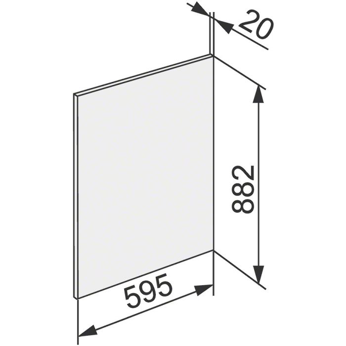 Miele KEDF 7088 ed/cs Frontverkleidung
