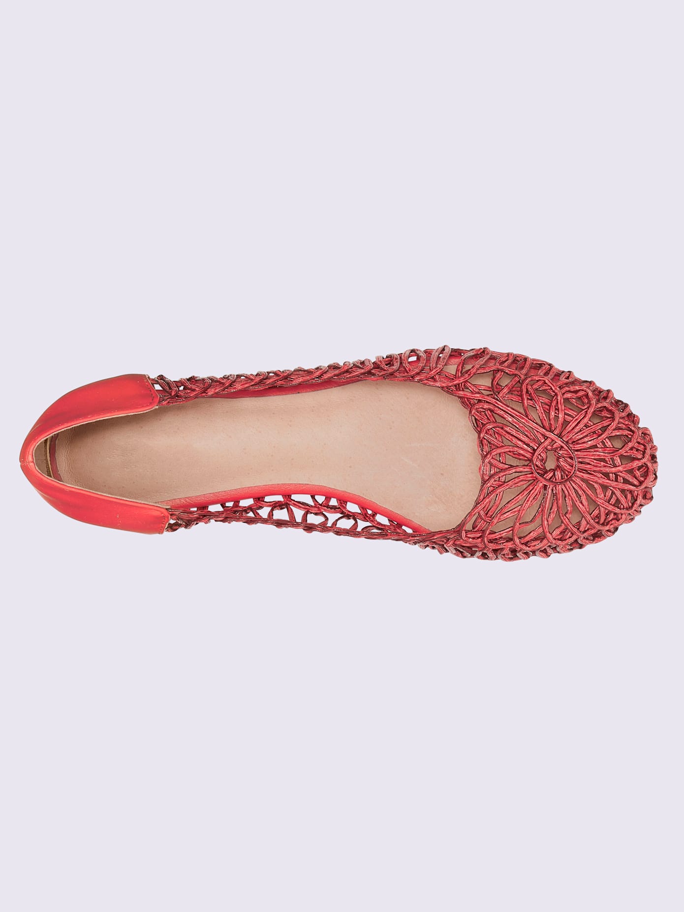Ballerines imitation cuir mode