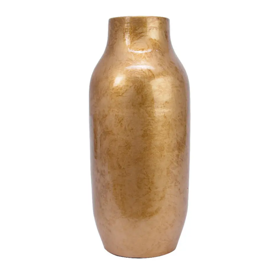 Decoris Design Bloemenvaas Terracotta - 24 x 60 cm - glazuurlook