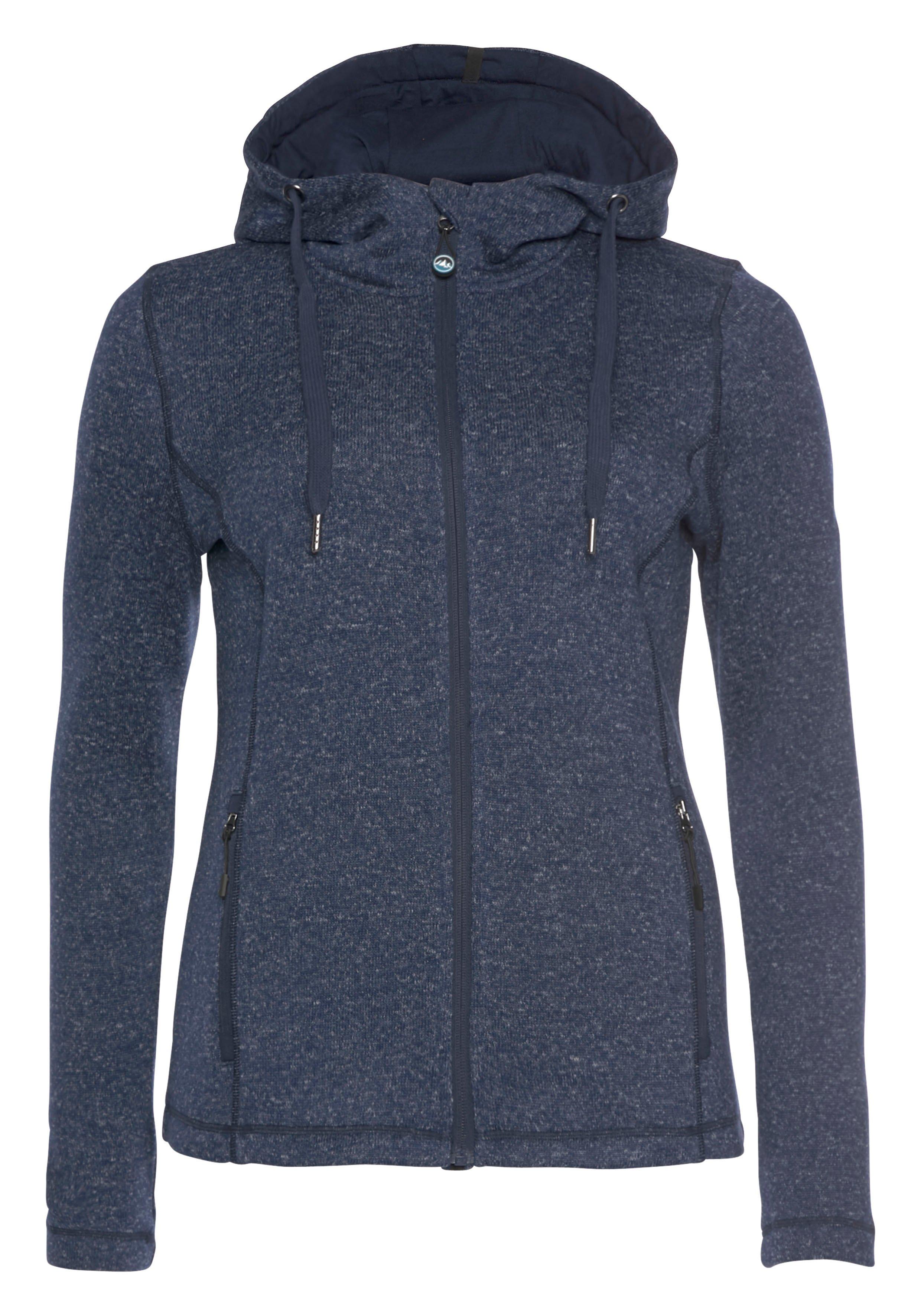 Strickfleecejacke