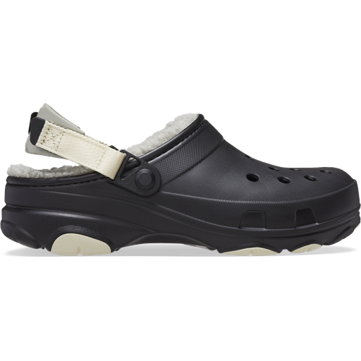 Crocs All-Terrain Lined Clogs, Black, 37/38