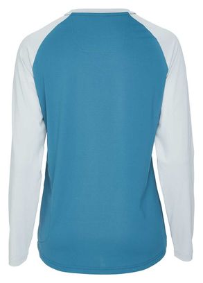 Maillot Manches Longues Femme Poc Essential MTB Bleu Antimony Gris Oxolane