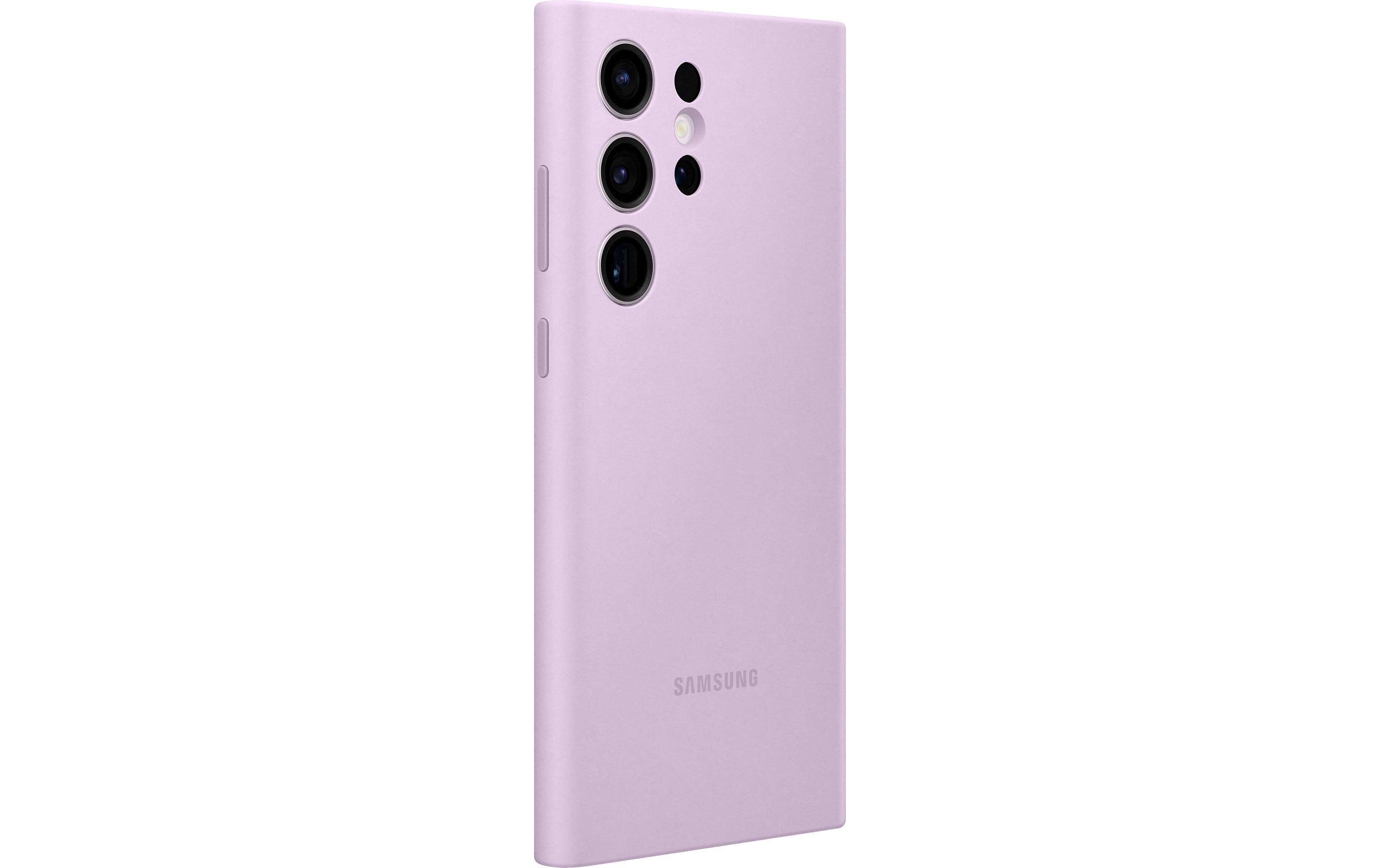 Back Cover Silicone Galaxy S23 Ultra LavenderSchutzhülle für das Samsung Galaxy S23 Ultra