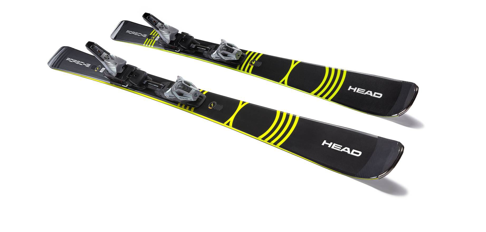 Head| Skier PORSCHE 8 inkl. Bindung Protektor GW 13 und Skibag