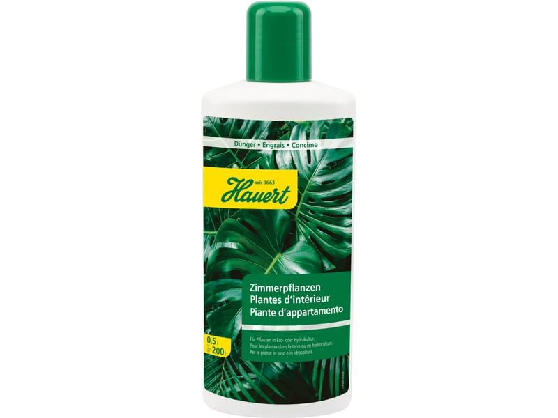 Hauert Flüssigdünger für Zimmerpflanzen, 500 ml Flüssigdünger