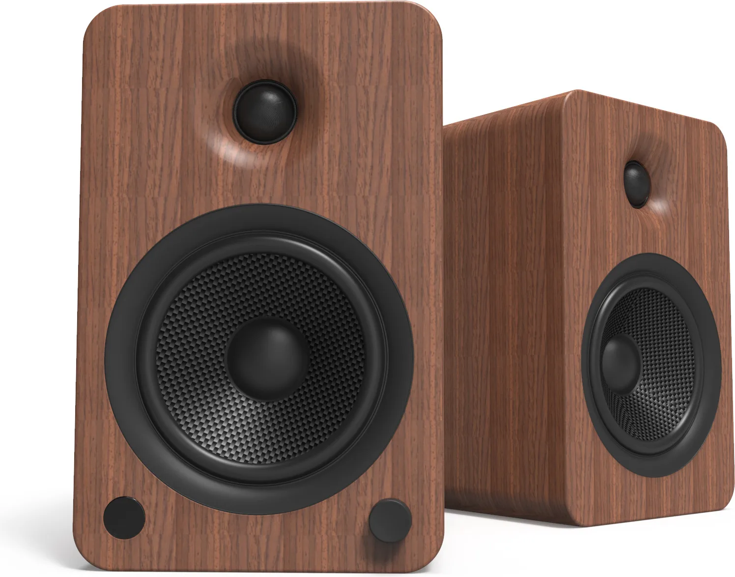 Kanto YU6 Noyer (la paire) Enceintes sans fil hi-fi