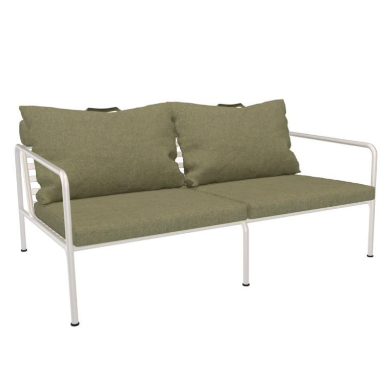 Houe Avon 2-zits loungebank frame wit stof Leaf  heritage