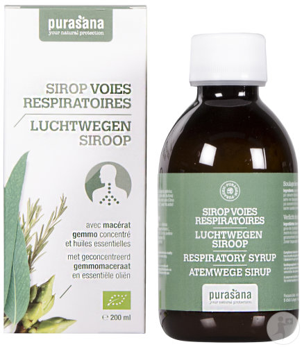 Purasana Puragem Sirop Voies Respiratoires Flacon 200ml