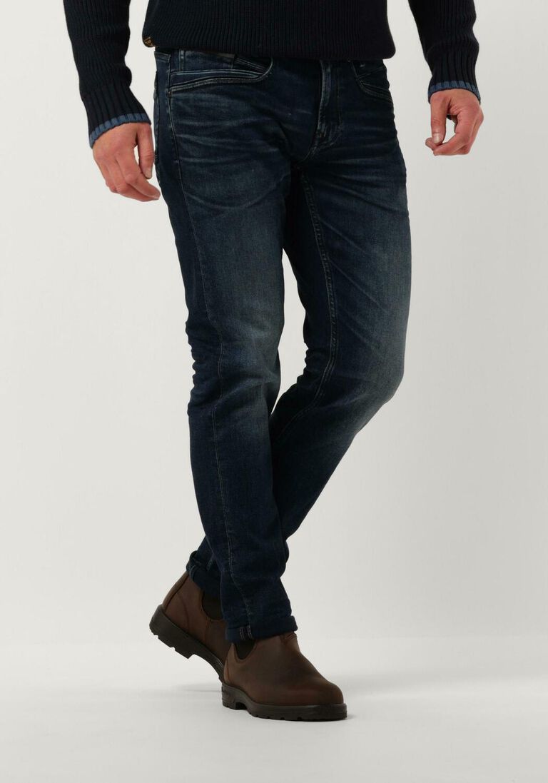PME LEGEND blauwe pme legend slim fit jeans skyrak fusion blue wash