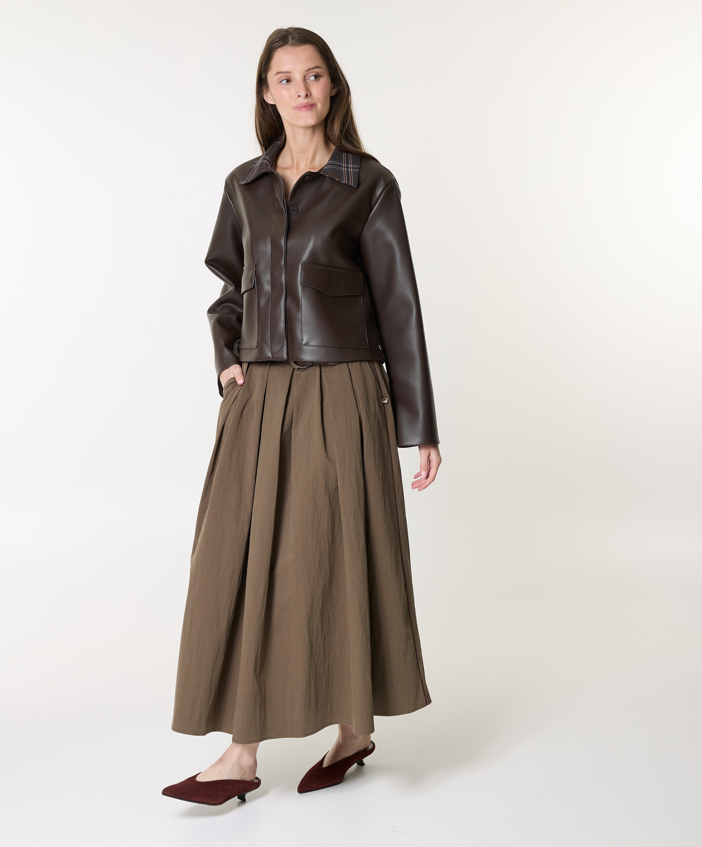 Même Road Dames jas bruin
