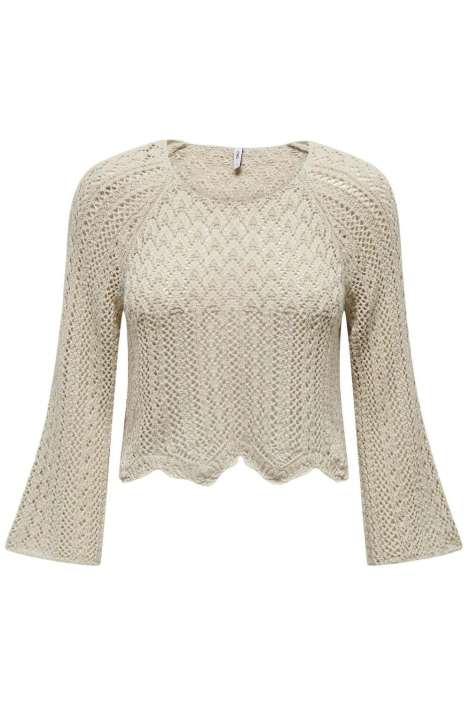Only beige dames trui