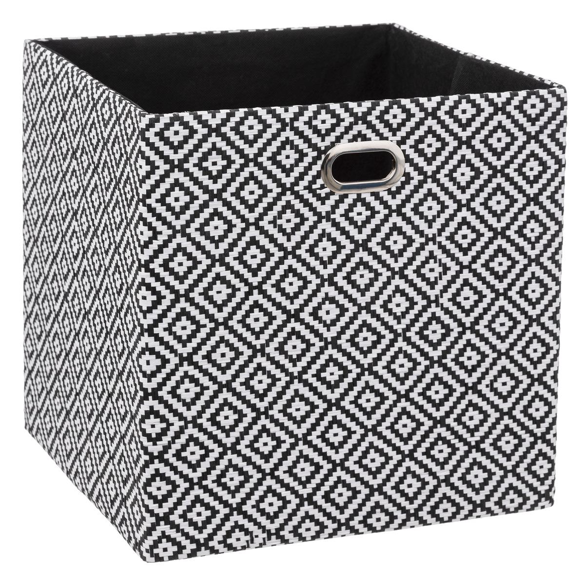 BOITE RANGEMENT 31X31CM AVEC COUVERCLE