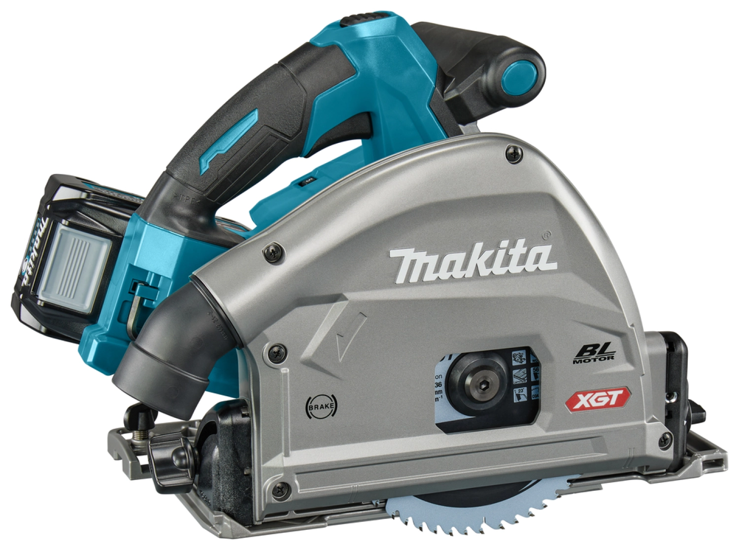 Makita SP001GM102 XGT40V Max Li-Ion accu Invalcirkelzaag (4,0Ah accu) in Mbox - 165 mm
