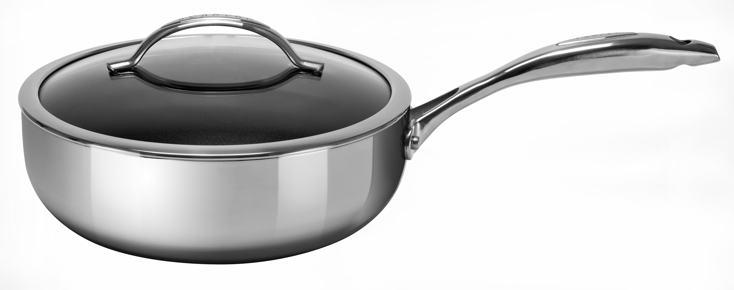 Scanpan - HaptIQ 3.7L Dyb Sauterpande med Låg