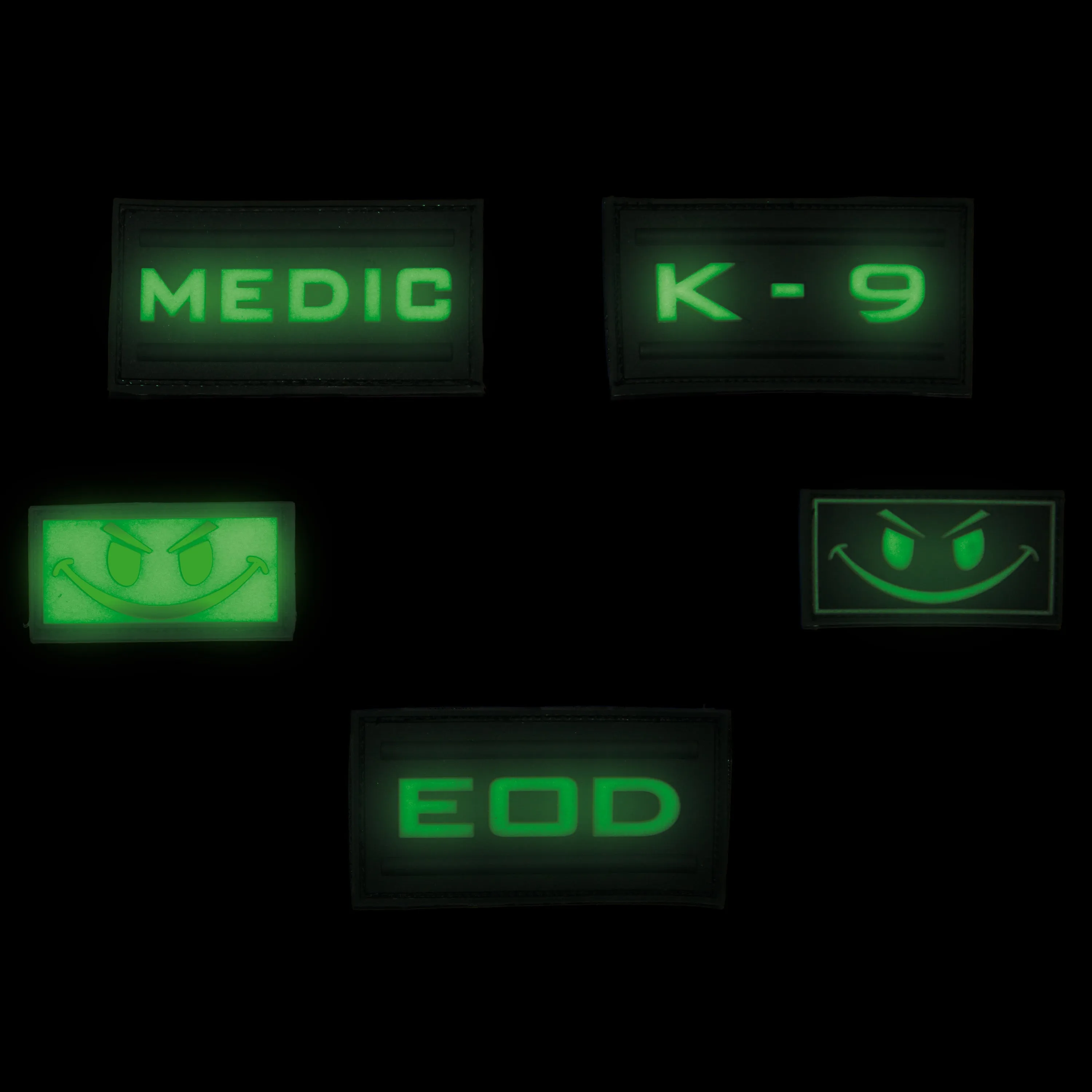 Jackets To Go -  3D-Patch Evil Smiley