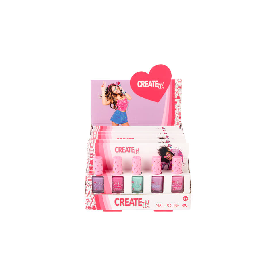 Create it! nagellak pastel 5-pack