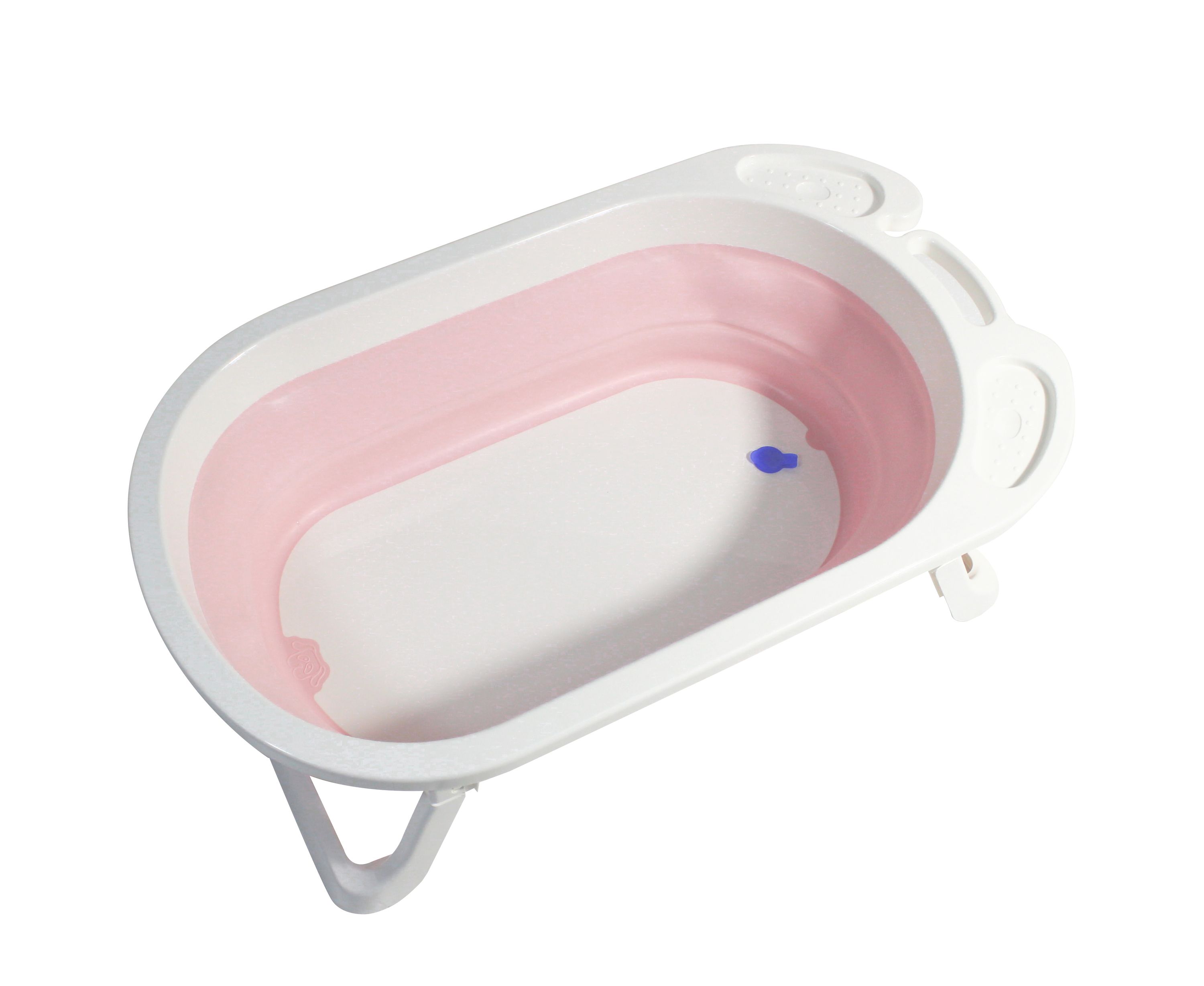 Babybadewannen faltbar rosa