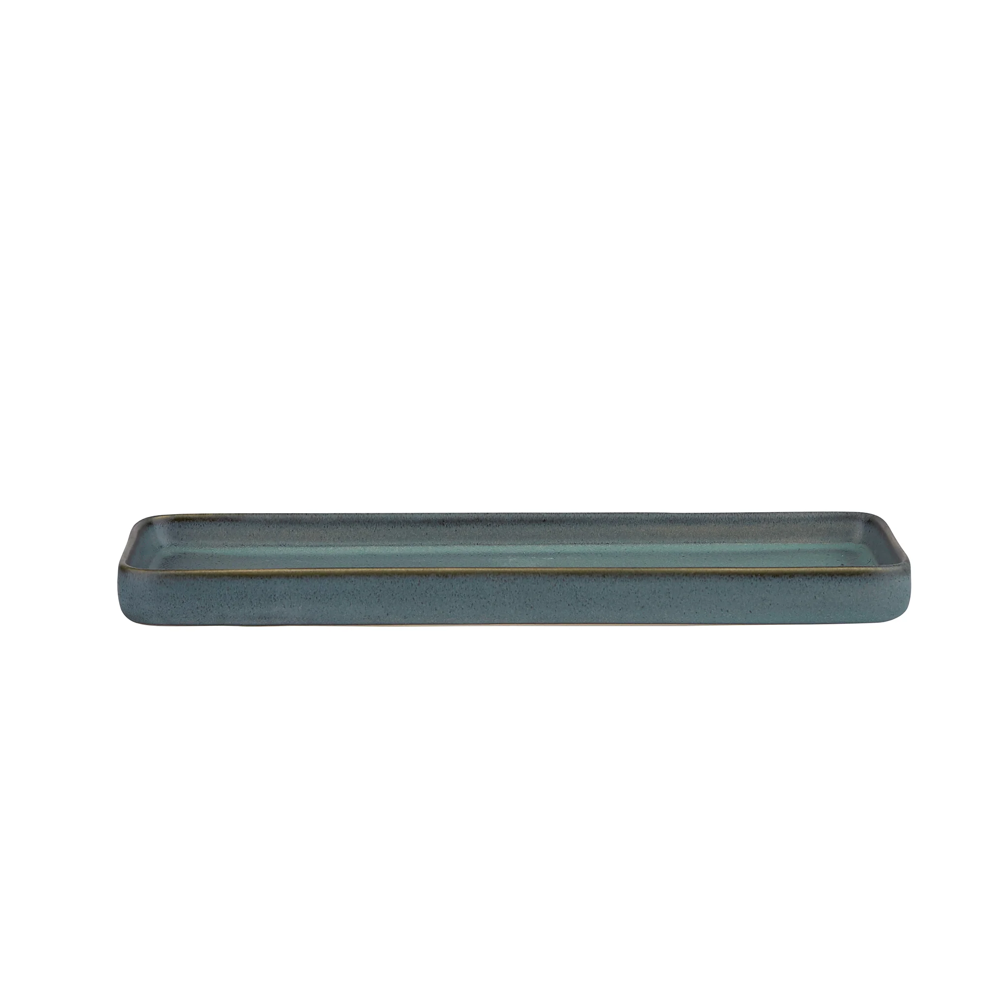 Bahne Interior  Bakke med glasur, mint  - 26,5x9 cm.