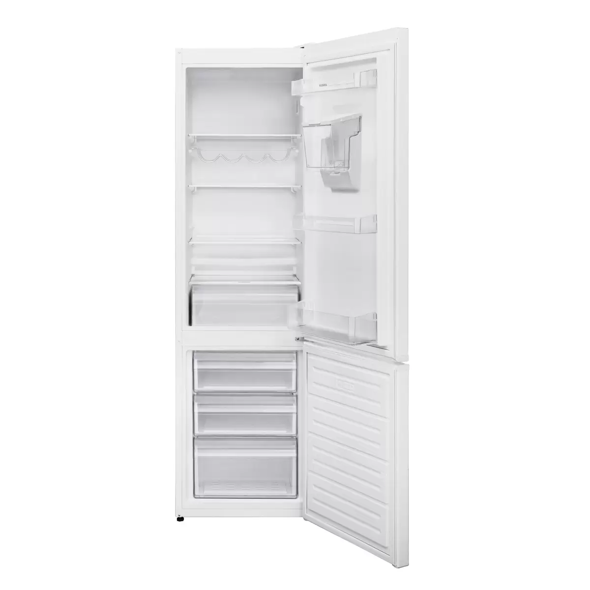 Kühl-Gefrierkombi freistehend VESTEL VG-CFDNB185DWN weiss