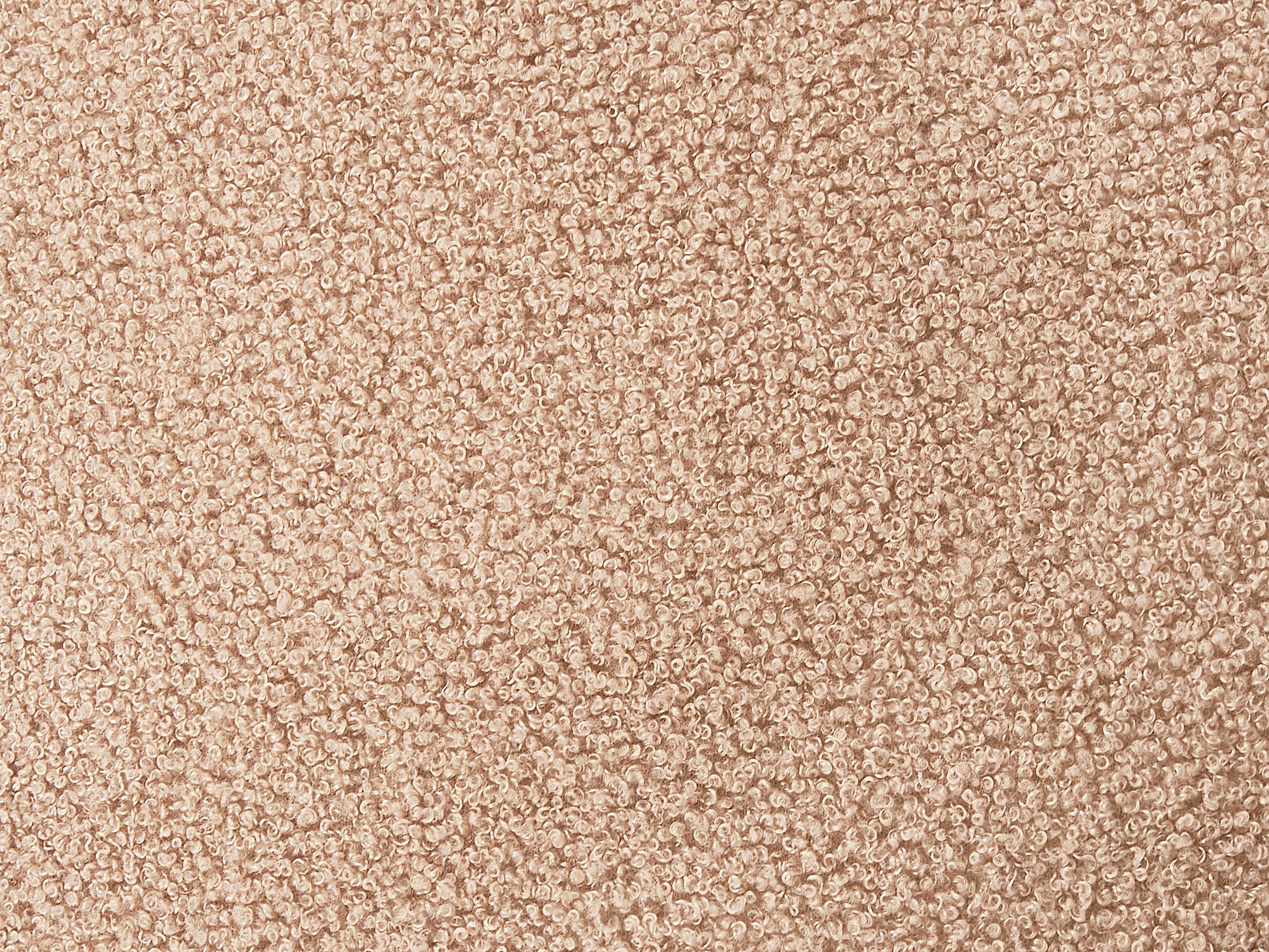 Linkszijdige chaise longue ARTHEZE Bouclé Beige