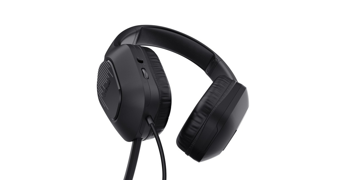 TrustGXT 415 Zirox Lightweight Gaming headset over-ear   (Zwart, PC, laptop en consoles)