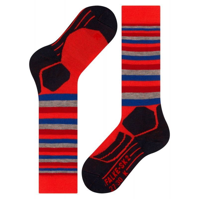SK2 Intermediate Stripes - Chaussettes en laine mérinos enfant