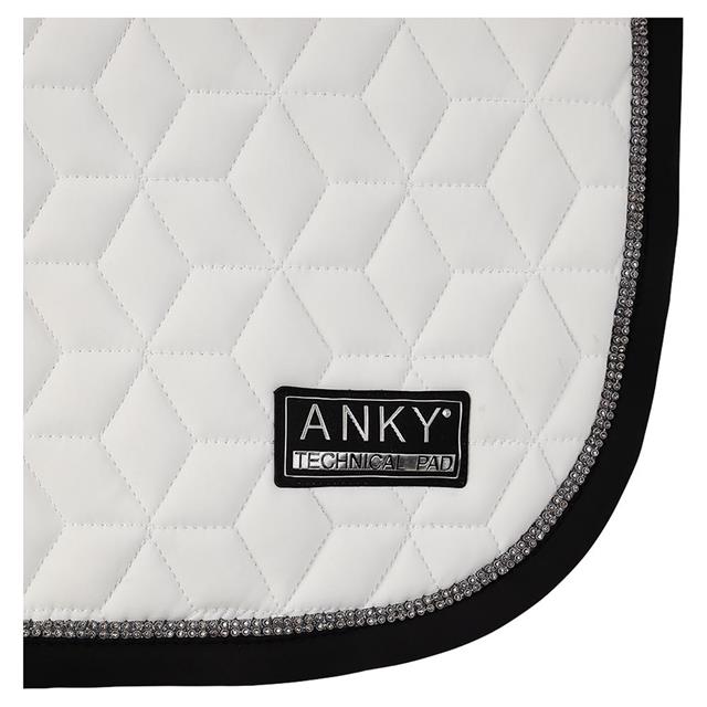 Zadeldek ANKY Dressage Pad Consensus Wit-zwart