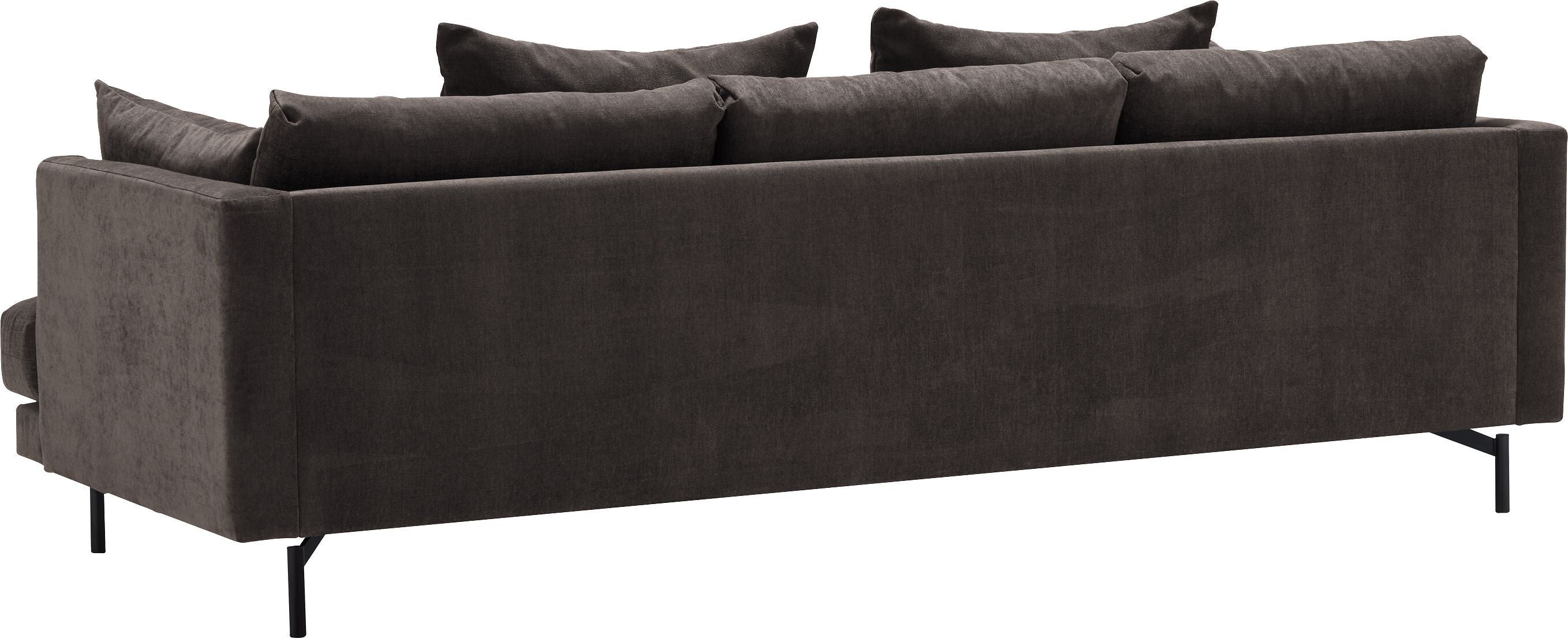 MARTENS 3.5er-Sofa - Anthrazit / B: 248.0 cm x T: 100.0 cm x H: 84.0 cm