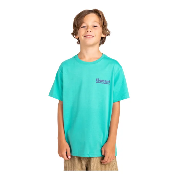 Element T-shirt Sunup | Turquoise