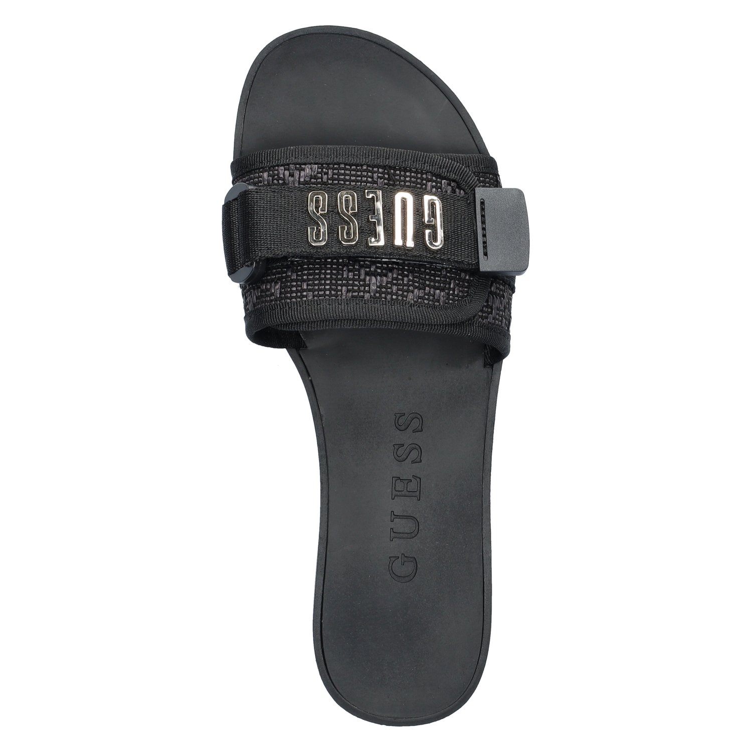 Elyze dames slipper Guess Zwart