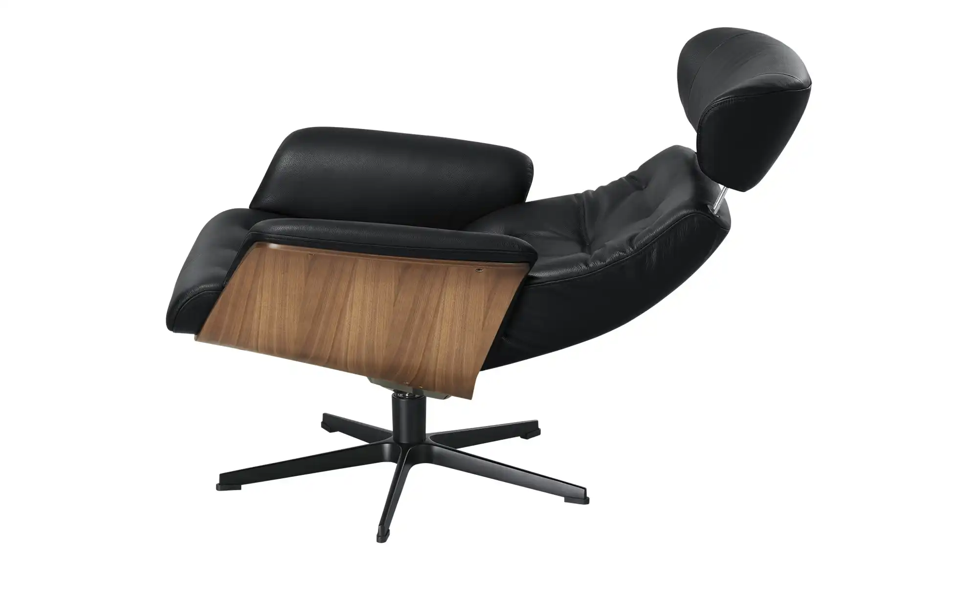 Sessel in Leder mit Knopfnaht Timeout