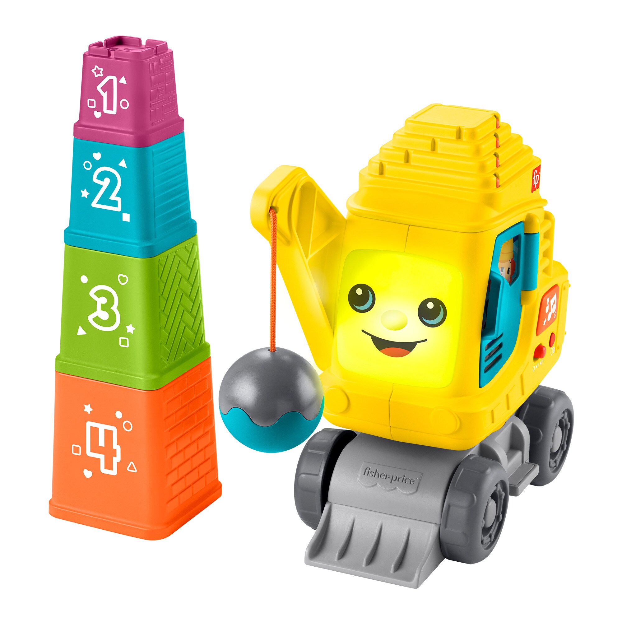 Mattel Geschicklichkeitsspiel Count & Stack Crane