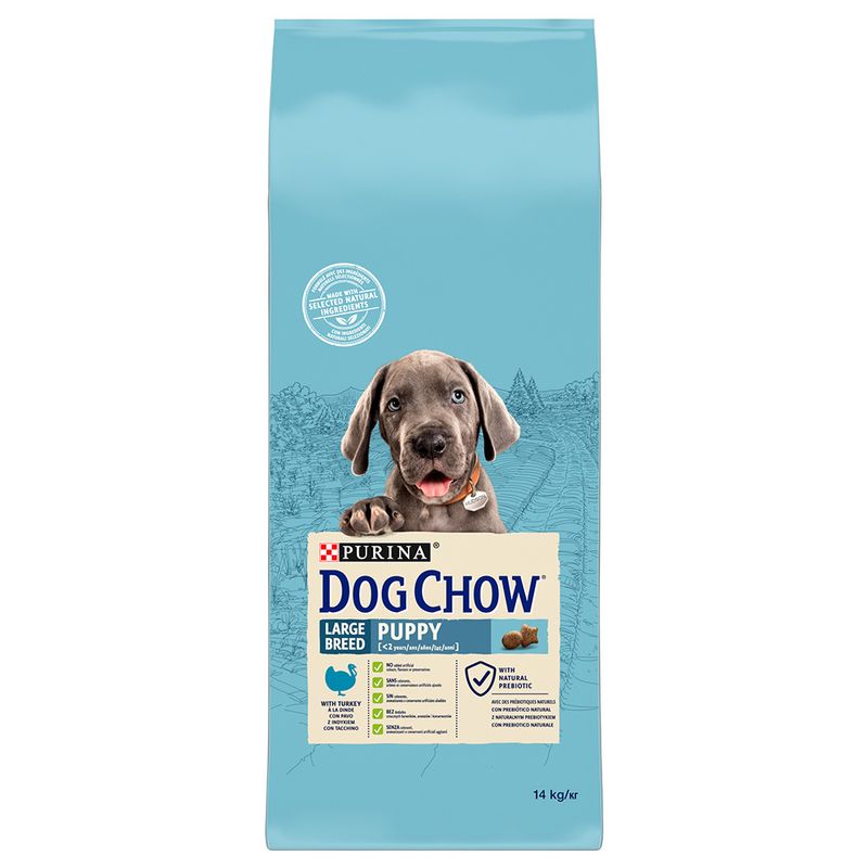 PURINA Dog Chow Puppy Large Breed, dinde