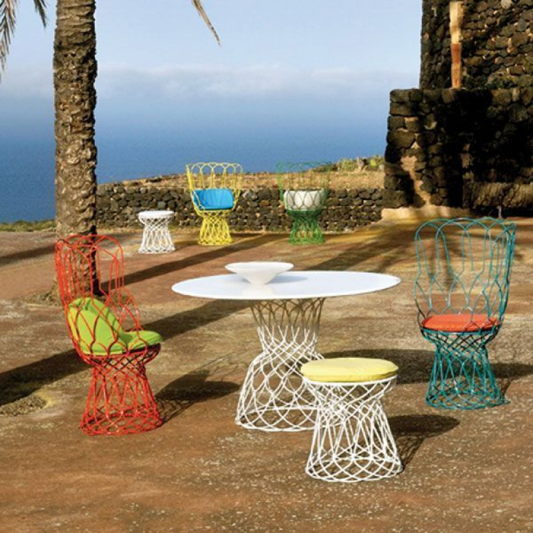 Emu Re-Trouve Chair tuinstoel wit