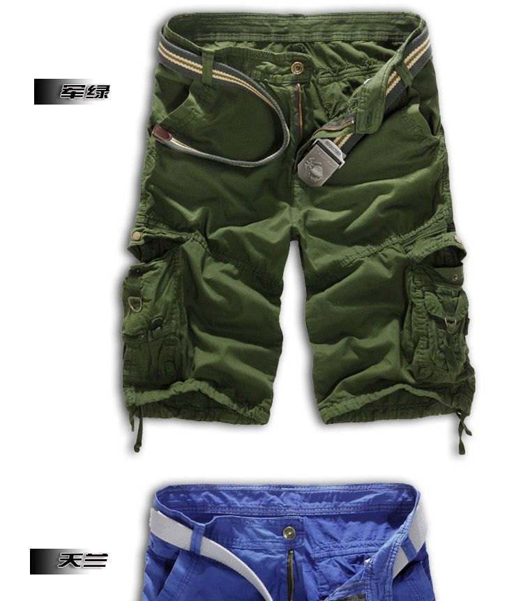 Aozora - Cargoshorts met trekkoord