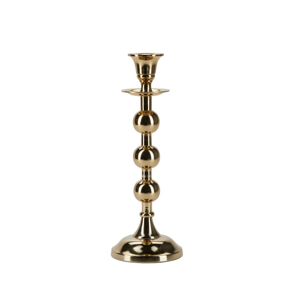 Bahne Interior  Lysestage, Brass - H26 cm.
