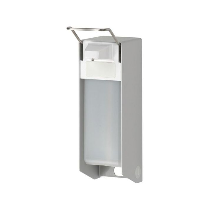 Ingo-Man i1220100 Zeepdispenser classic aluminium met korte beugel 0,5liter (i1220100)