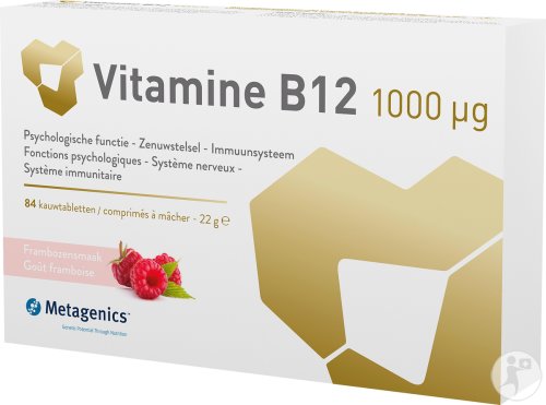 Metagenics Vitamin B12 1000µg 84 Comprimés A Mâcher