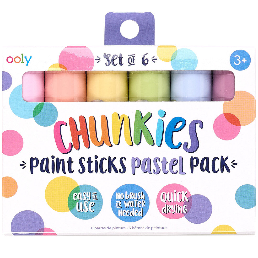 Ooly verfstiften chunkies pastel - 6st