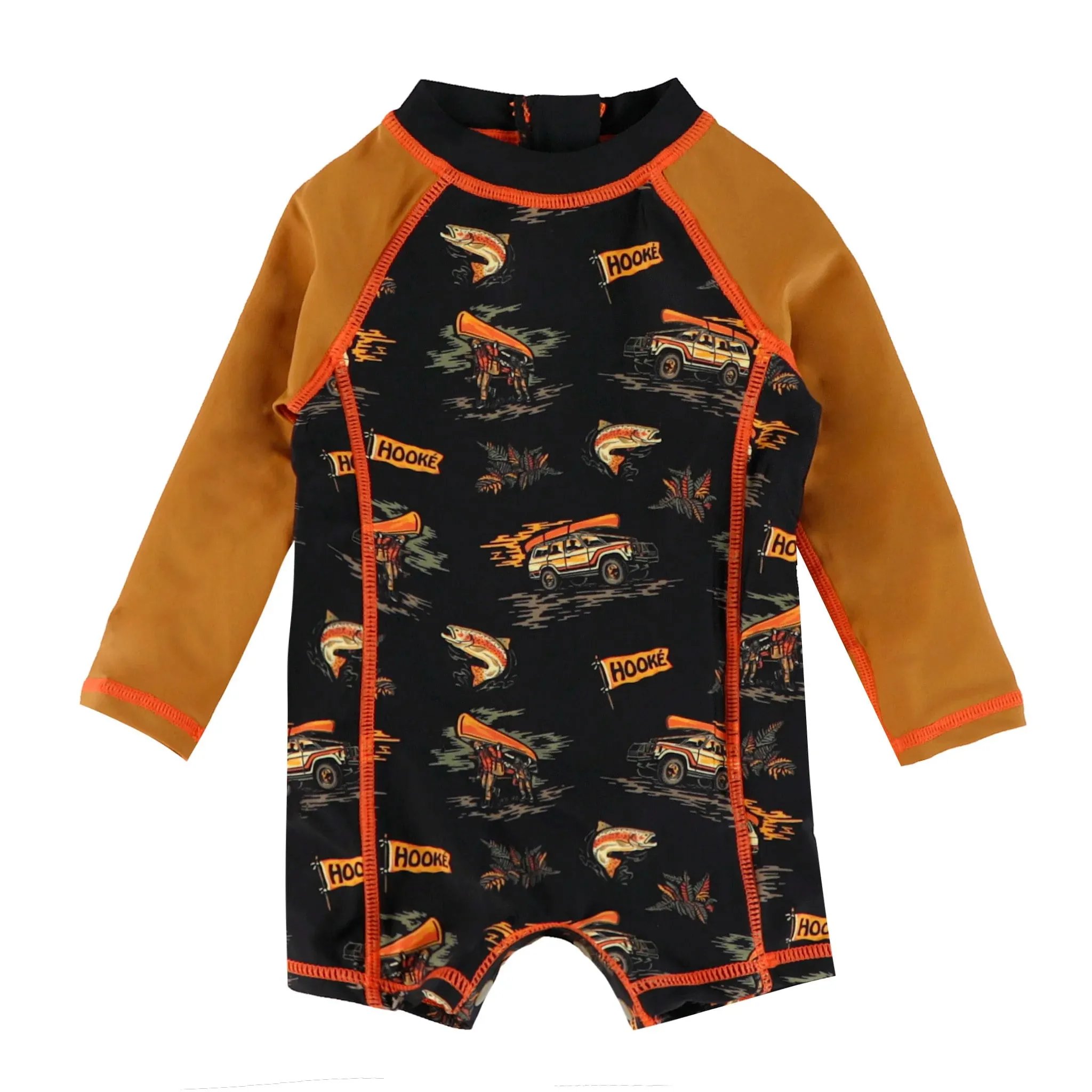 Hooké Maillot UV Une Pièce Peche 3-24mois