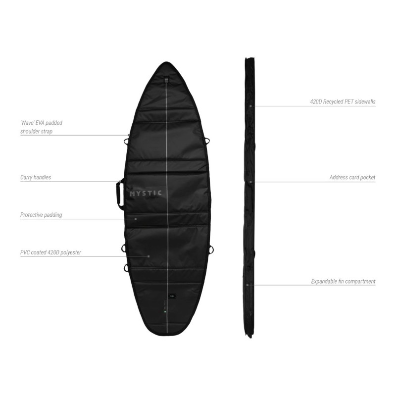 Housse Surf Mystic Patrol Shortboard - The Corner Shop