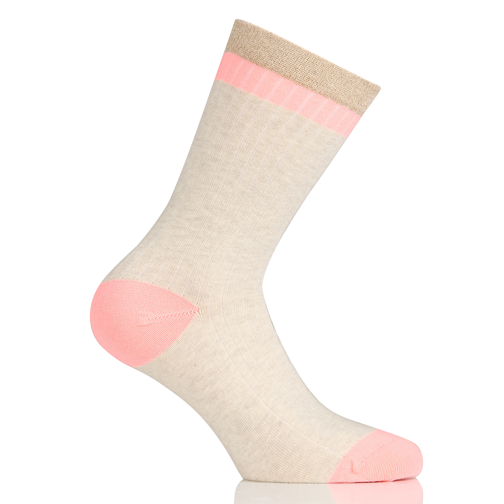 CROCANTI - Chaussettes en coton mélangé | Beige